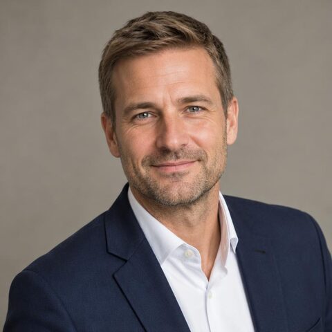 KI-generiertes Autorenporträt für Ludwig Brandner